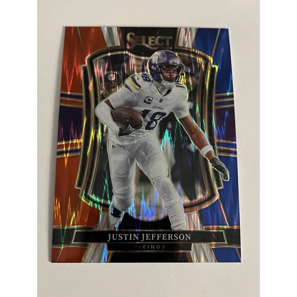 Justin Jefferson 2025 Select Premier Level Prizm #163